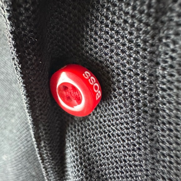 Hugo Boss Interesting Design Polo Shirt Size XL - Picture 2 of 10